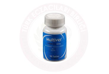 MULTIVER VITAMIN VE MINERAL TAKVIYESI 90 tablet