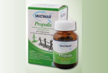 MULTIMAR PROPOLIS EKSTRAKTI ICEREN TAKVIYE EDICI GIDA 30 tablet