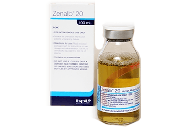 ZENALB %20, 50 ML IV İNFÜZYONLUK ÇÖZELTİ, 1 ADET