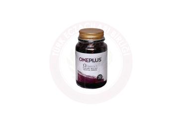 OMEPLUS OMEGA 3, FOLIK ASIT, B12, IYOT, SELENYUM VE ZENCEFIL ICEREN TAKVIYE EDICI GIDA KAPSUL 30 kapsül