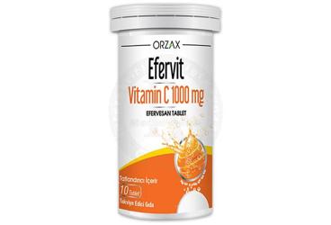 OCEAN EFERVIT VITAMIN C EFERVESAN TABLET 1000 mg 10 tablet