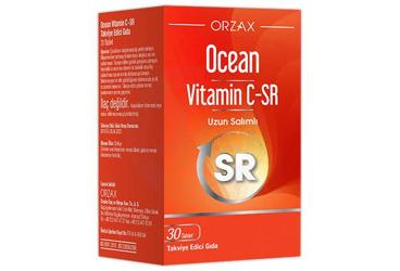 OCEAN VITAMIN C-SR TAKVIYE EDICI GIDA 30 tablet