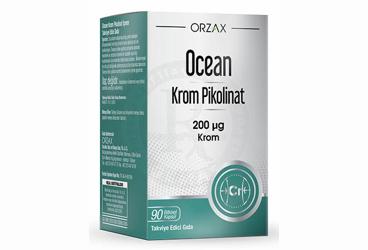 OCEAN KROM PIKOLINAT KAPSUL 200 mcg 90 kapsül