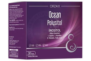OCEAN POLYSITOL INOSITOL TAKVIYE EDICI GIDA 400 mcg 30 saşe