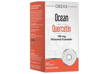 OCEAN QUERCETIN ICEREN TAKVIYE EDICI GIDA 100 mg 60 kapsül