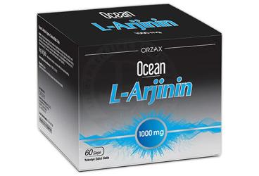 OCEAN L-ARJININ ICEREN SASE TAKVIYE EDICI GIDA 60 saşe