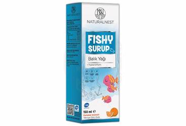 NATURALNEST FISHY DOGAL BALIK YAGI SURUP 150 ml şişe
