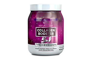 NATURALNEST COLLAGEN BOOSTER 5 IN 1 SIVI TAKVIYE EDICI GIDA 450 gr şişe