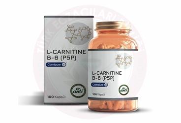 ANTI L-CARNITIN VE B6-(P5P) ICEREN TAKVIYE EDICI GIDA 100 kapsül