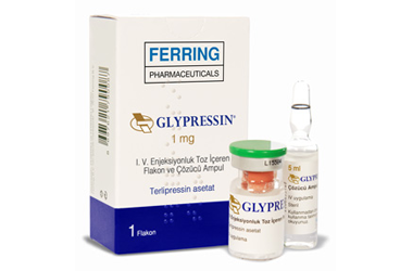 GLYPRESSIN 1 MG IV ENJEKSIYONLUK TOZ IÇEREN FLAKON VE ÇÖZÜCÜ AMPUL, 1 ADET