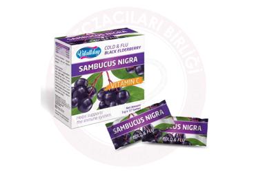 VITALLDAY SAMBUCUS NIGRA EFERVESAN SASE 12 saşe