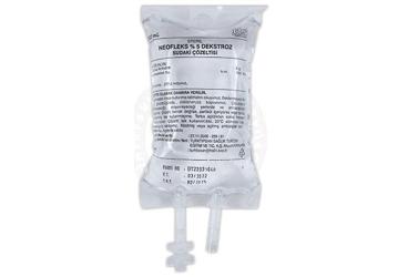 NEOFLEKS % 5 DEKSTROZ SUDAKI ÇÖZELTİSİ, 500 ML SETLI (POLİPROPİLEN TORBA)