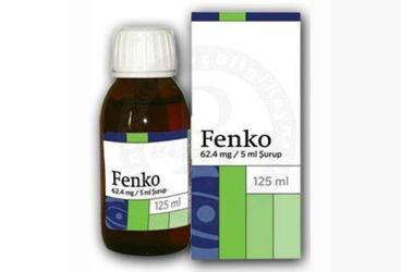 FENKO 62,4 MG/5 ML SURUP, 125 ML