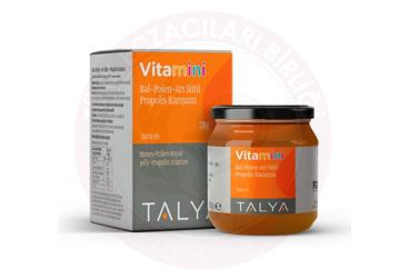 TALYA VITA MINI BAL,POLEN, ARI SUTU, PROPOLIS ICEREN TAKVIYE EDICI GIDA 230 g kavanoz