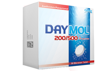 DAYMOL 200 MG/500 MG EFERVESAN TABLET, 30 ADET