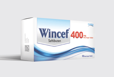 WINCEF 400 MG FILM KAPLI TABLET, 10 ADET