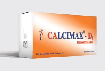 CALCIMAX-D3 1000 MG / 880 IU EFERVESAN TABLET, 40 ADET