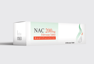 NAC 200 MG EFERVESAN TABLET, 20 ADET