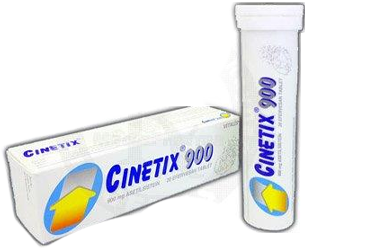 CINETIX 900 MG EFERVESAN TABLET, 20 ADET