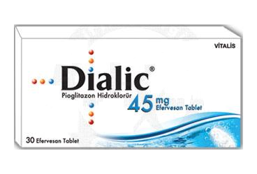 DIALIC 45 MG EFERVESAN TABLET, 30 ADET