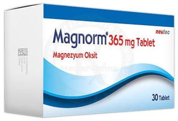 Magnorm 365 mg Tablet, 30 ADET