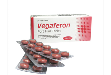VEGAFERON FORT FILM TABLET, 30 ADET
