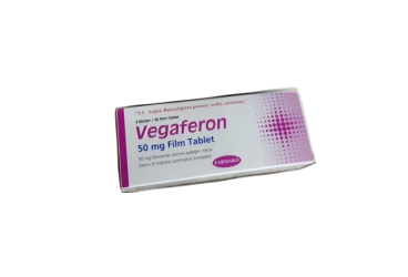 VEGAFERON 50 MG FILM KAPLI TABLET