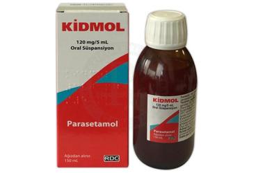 KİDMOL 120 MG / 5 ML ORAL SÜSPANSİYON, 150 ML