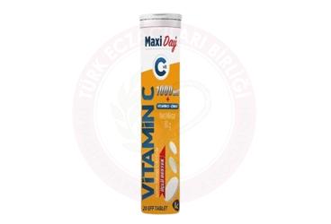 MAXI DAY C VIT TAKVIYE EDICI GIDA 20 TABLET