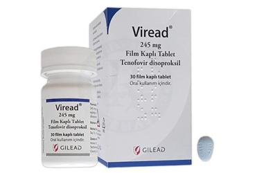 VIREAD 245 MG FILM KAPLI TABLET, 30 ADET