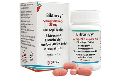 BİKTARVY 50 MG / 200 MG / 25 MG FİLM KAPLI TABLET, 30 TABLET