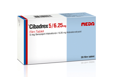 CİBADREX 10/12,5 MG FİLM TABLET, 28 ADET