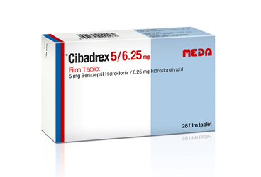 CİBADREX 5/6,25 MG FİLM TABLET, 28 ADET