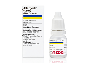 ALLERGODİL %0,05 GÖZ DAMLASI, ÇÖZELTİ, 6 ML