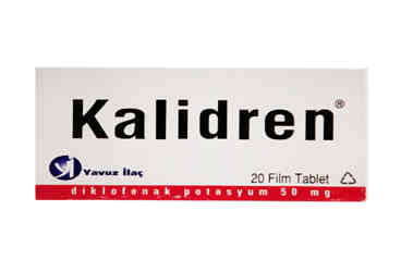 KALIDREN 50 MG FILM KAPLI TABLET, 20 ADET