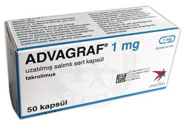 ADVAGRAF 1 MG UZUN SALIMLI SERT KAPSÜL, 50 KAPSÜL