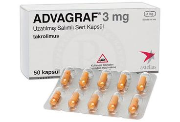 ADVAGRAF 3 MG UZATILMIŞ SALIMLI SERT KAPSÜL, 50 ADET