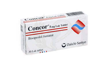 CONCOR 5 MG 30 LAK TABLET