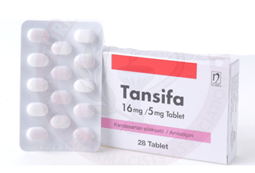 TANSİFA 16 MG/5 MG TABLET, 28 ADET