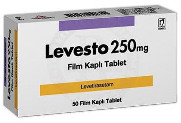 LEVESTO 250 MG FILM TABLET, 50 ADET
