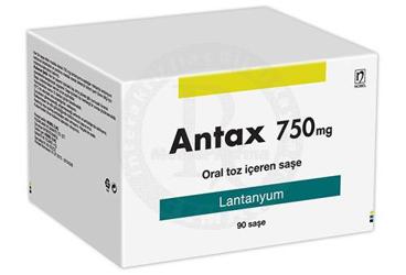 ANTAX 750 MG ORAL TOZ IÇEREN SAŞE ,90 SAŞE