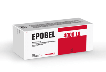 EPOBEL 4000 IU/0,4 ML IV/SC STERİL ENJEKSİYONLUK ÇÖZELTİ İÇEREN KULLANIMA HAZIR ENJEKTÖR, 6 ADET