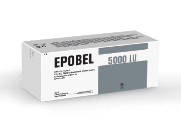 EPOBEL 5000 IU/0,5 ML IV/SC STERİL ENJEKSİYONLUK ÇÖZELTİ İÇEREN KULLANIMA HAZIR ENJEKTÖR, 6 ADET
