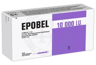 EPOBEL 10.000 IU/1 ML IV/SC STERİL ENJEKSİYONLUK ÇÖZELTİ İÇEREN KULLANIMA HAZIR ENJEKTÖR, 6 ADET