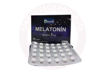 DAYVIT MELOTONIN ICEREN TAKVIYE EDICI GIDA TABLET 30 tablet