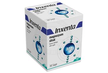 INXENTA MAGNEZYUM SITRAT ICEREN TAKVIYE EDICI GIDA 20 saşe
