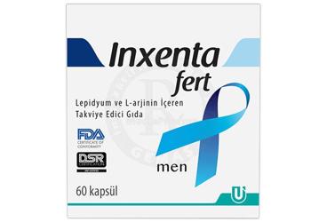 INXENTAFERT MEN LEPIDYUM VE L-ARJININ ICEREN TAKVIYE EDICI GIDA 60 kapsül