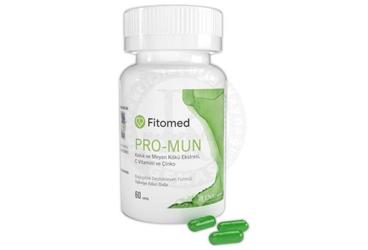 FITOMED PRO-MUN KEKIK VE MEYAN KOKU EKSTRESI, C VITAMINI VE CINKO ICEREN TAKVIYE EDICI GIDA 60 kapsül
