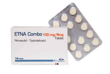 ETNA COMBO 100 MG/8 MG TABLET, 14 ADET