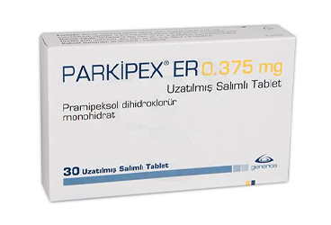 PARKİPEX ER 0.375 MG UZATILMIŞ SALIMLI TABLET, 30 ADET